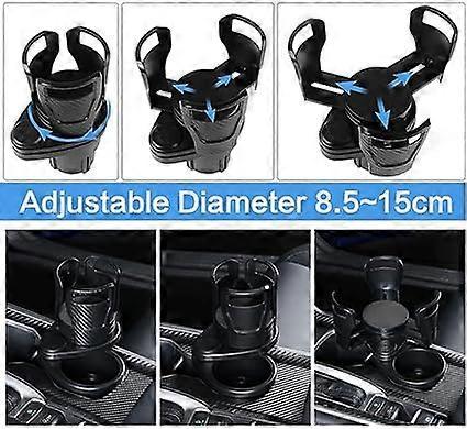 1pc Adjustable Universal Car Cup Holder - Multifunctional Drink Organizer - Image 4