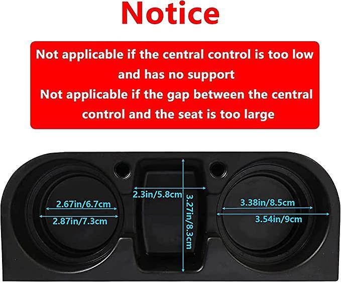 Universal Dual Car Cup Holder - Multifunctional Seat Drink Organizer Accessory - Image 4