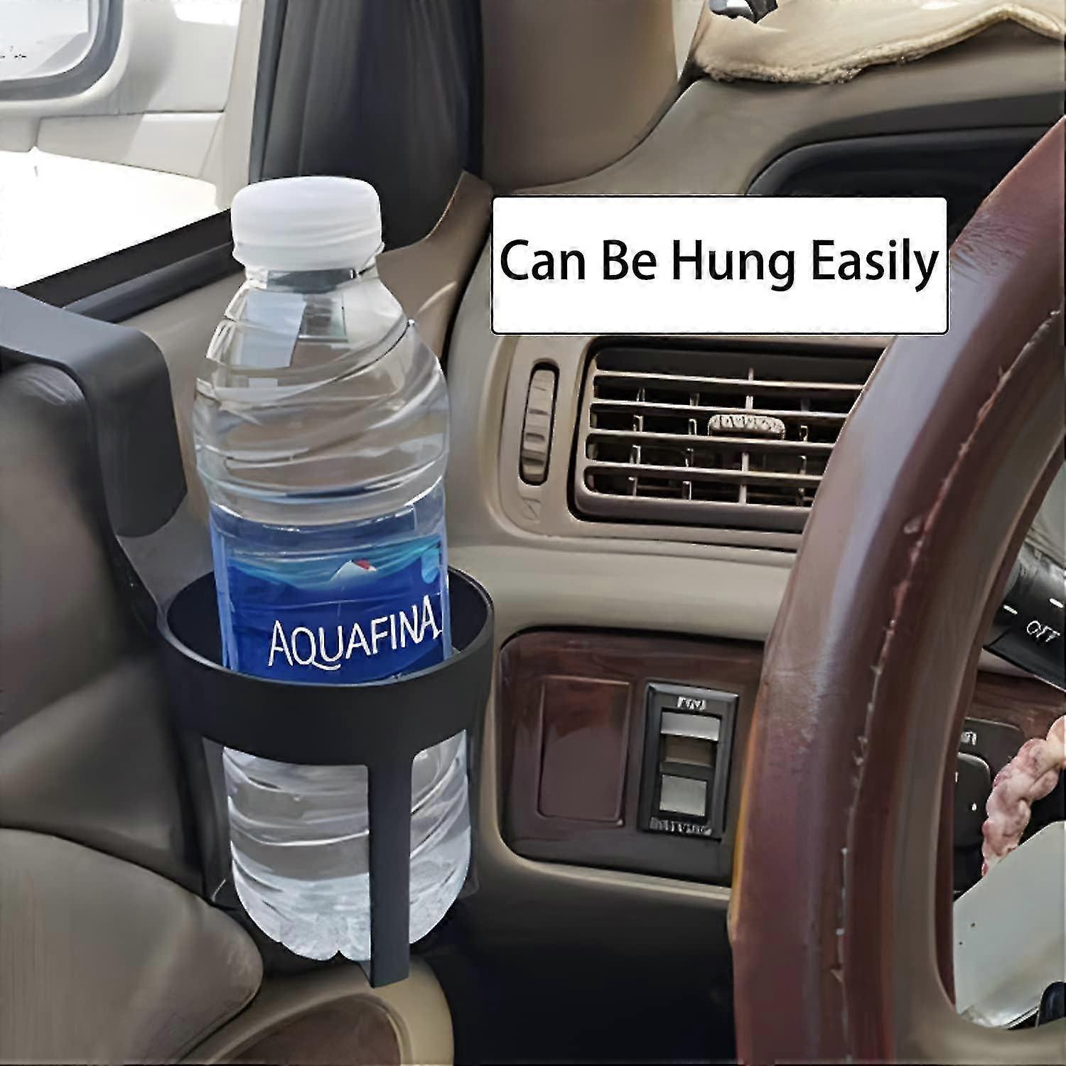 2pcs Plastic Car Cup Holders - Auto Drink Holders for Soda, Water, Coffee - Image 2