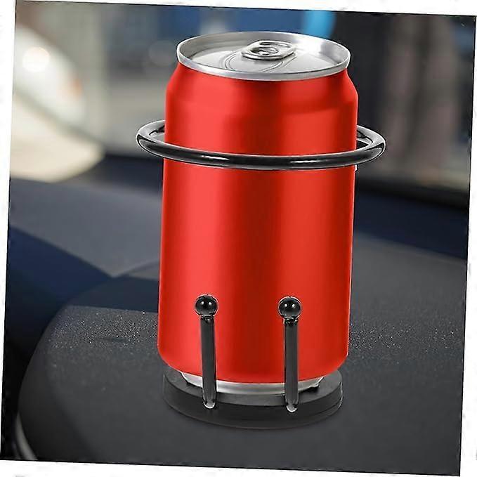 Iron Car Cup Holder - Black Trolley Drink Holder for Vehicle Use - Image 3