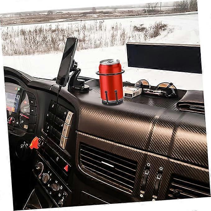 Iron Car Cup Holder - Black Trolley Drink Holder for Vehicle Use - Image 5