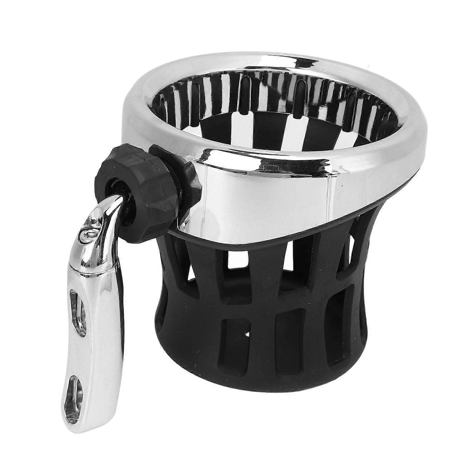 Motorcycle Handlebar Cup Holder - Aluminum Car/Motorbike Drink Organizer - Image 2