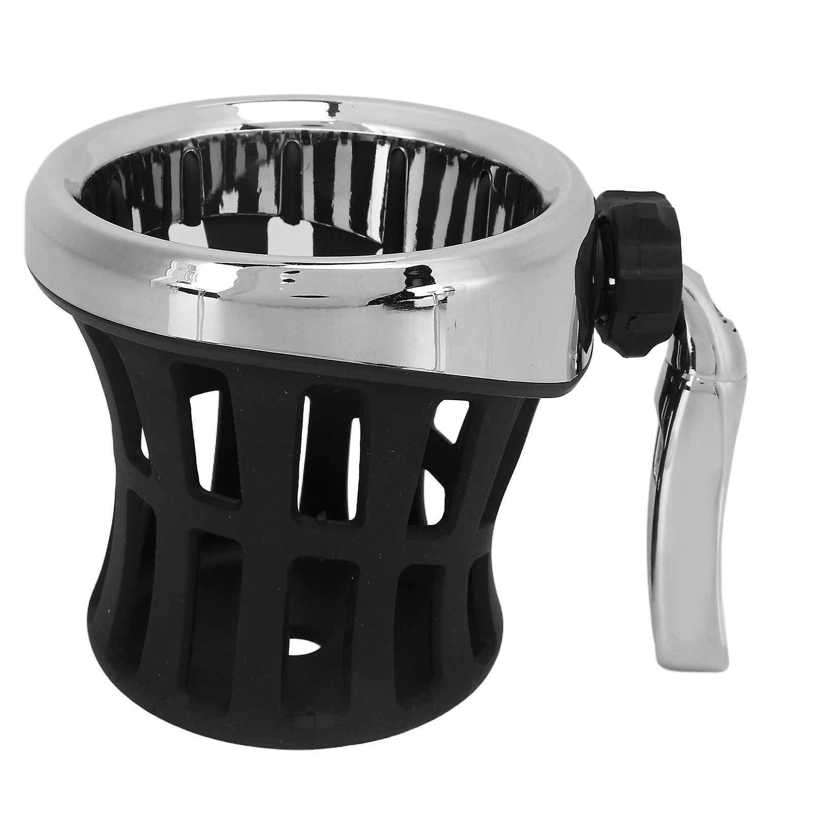 Motorcycle Handlebar Cup Holder - Aluminum Car/Motorbike Drink Organizer - Image 5