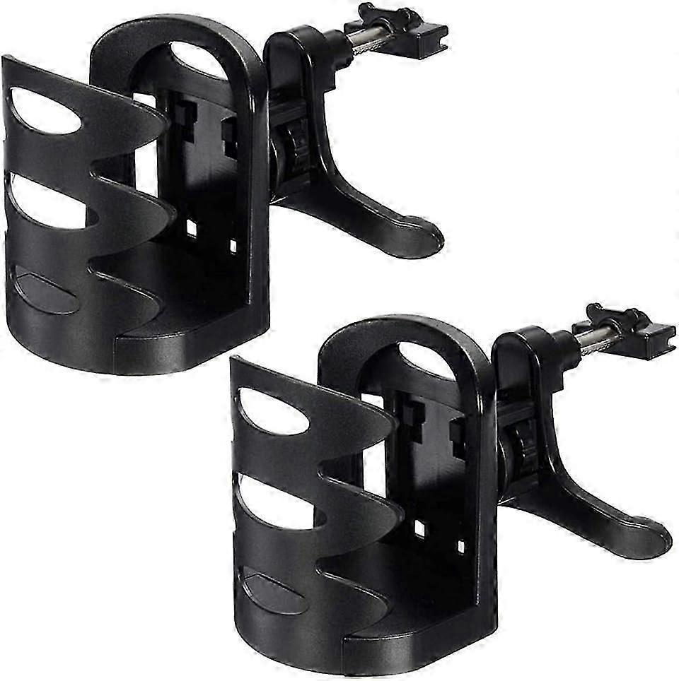 2pcs Adjustable Car Vent Cup Holders - Universal Car Drink Organizer Set - Image 1