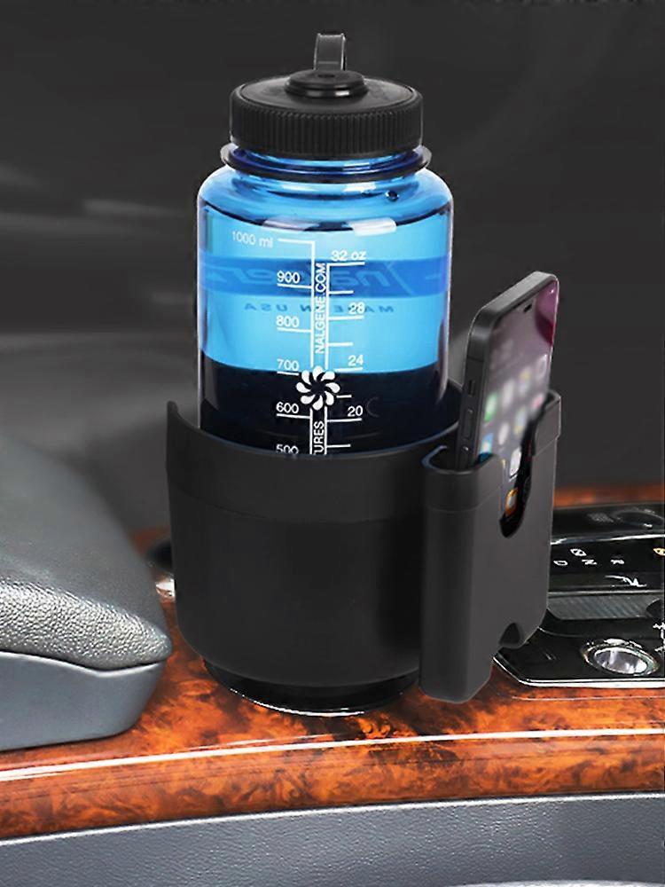 Car Cup Holder with Phone Holder - Organizer Expander in Grey Color - Image 3