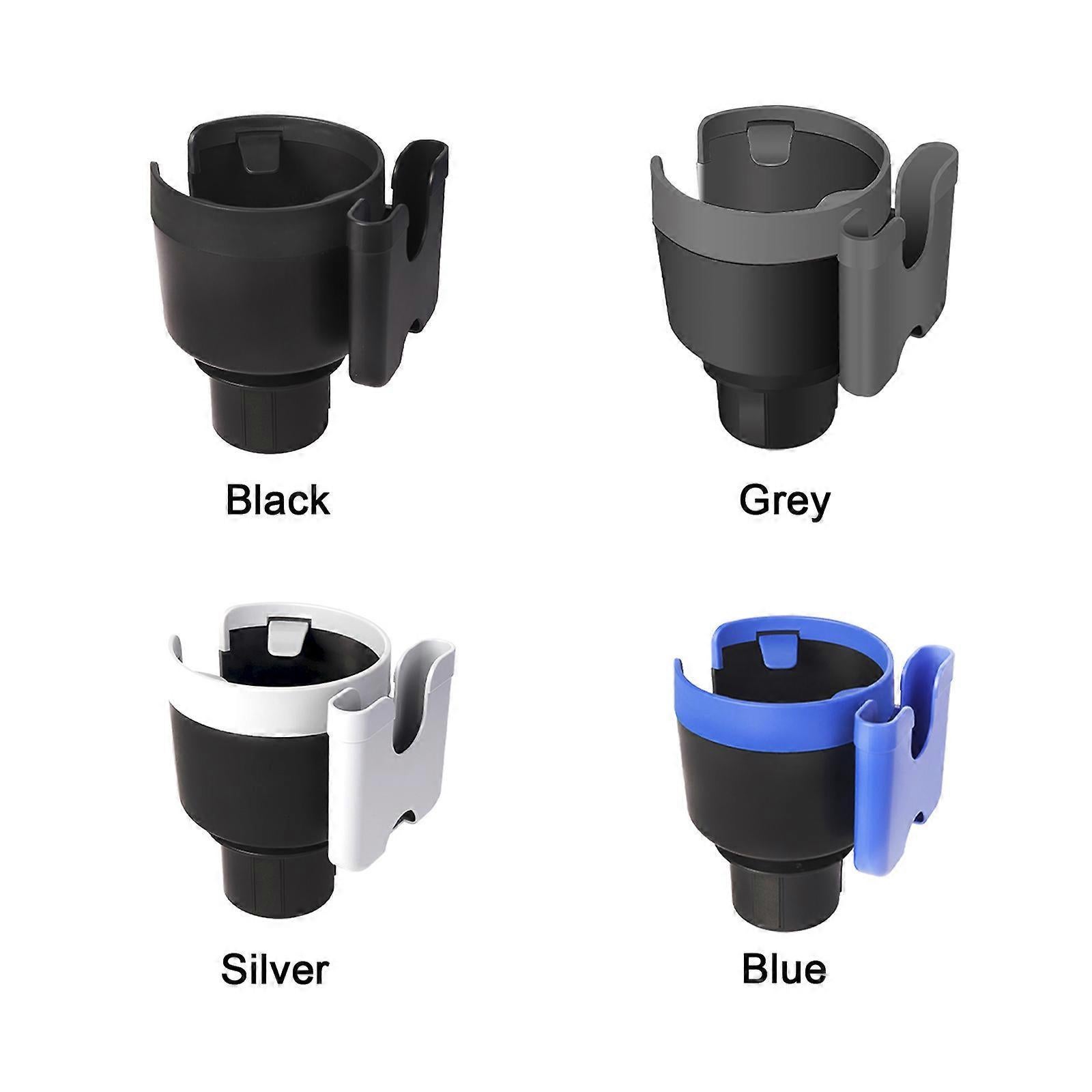 Car Cup Holder with Phone Holder - Organizer Expander in Grey Color - Image 5