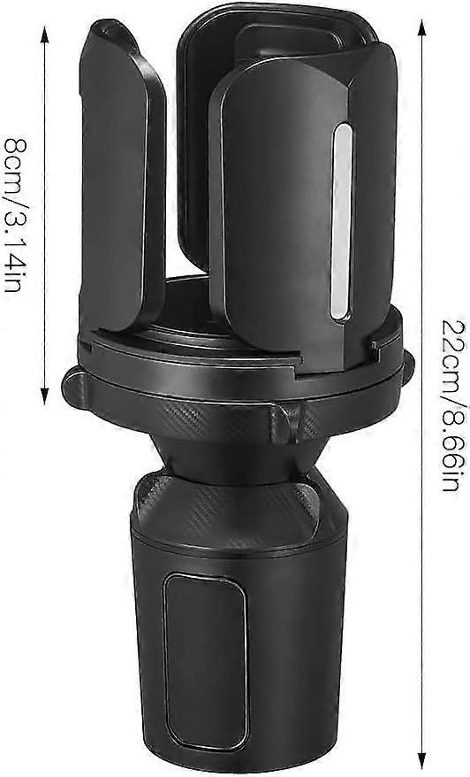 Adjustable Car Cup Holder Expander - Adapter Fits 2.95in Bottles or Cups - Image 2