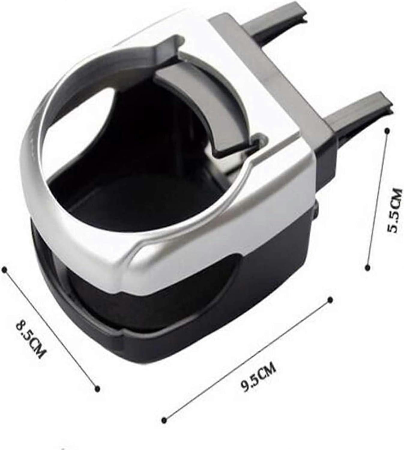 2pcs Car Cup & Bottle Holders - Universal Auto Drink Organizer Set - Image 2