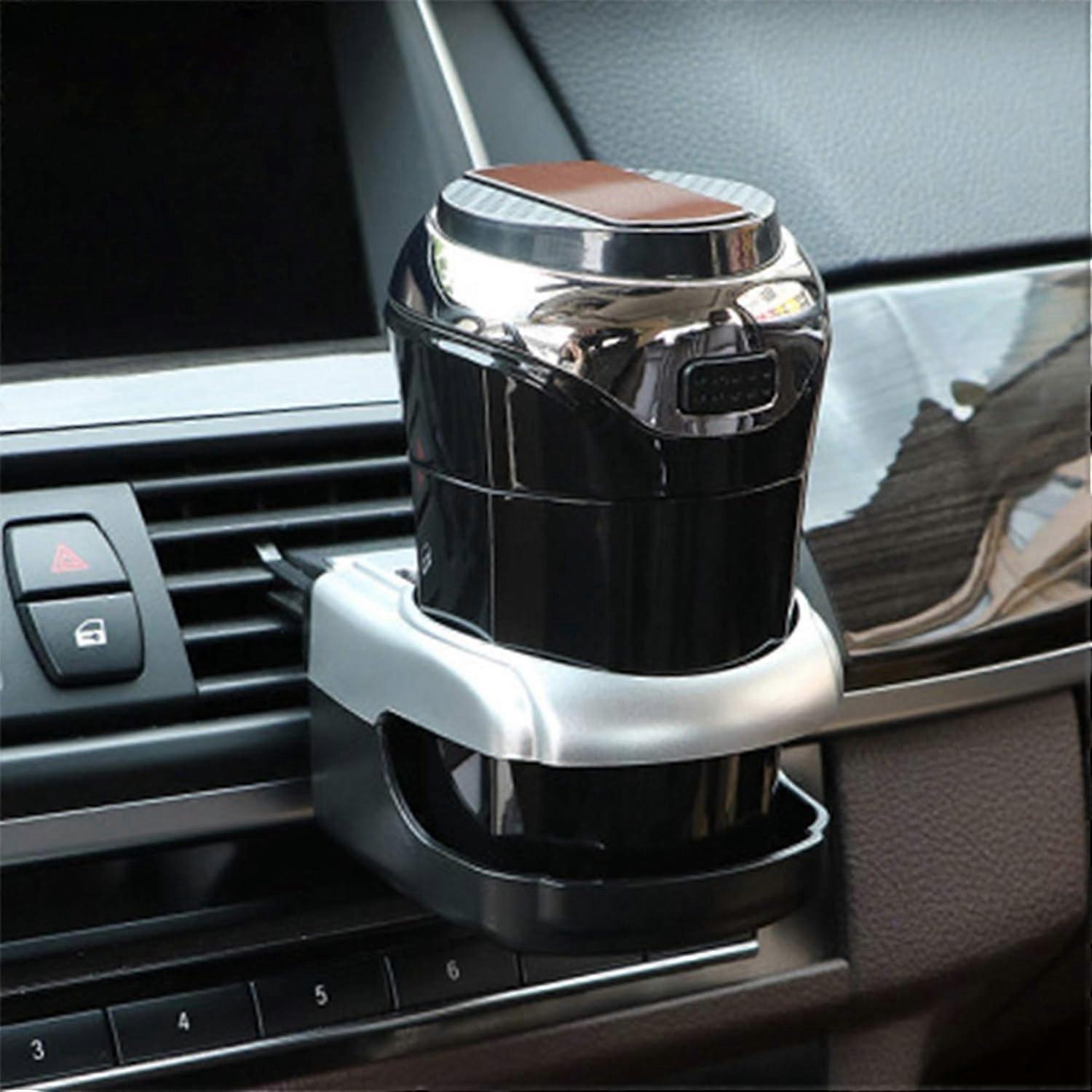 2pcs Car Cup & Bottle Holders - Universal Auto Drink Organizer Set - Image 5