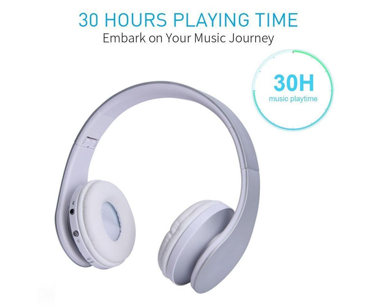 Bluetooth Headphones Wireless,Over Ear Headset with Microphone - Image 3