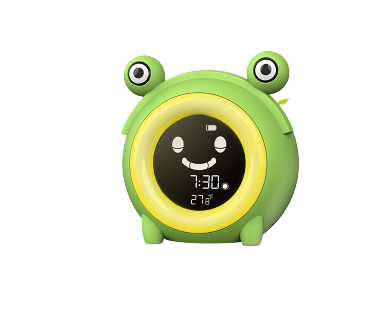 babies babies Sleeping Training LED Night Light Temperature Display Alarm Clock - Image 1