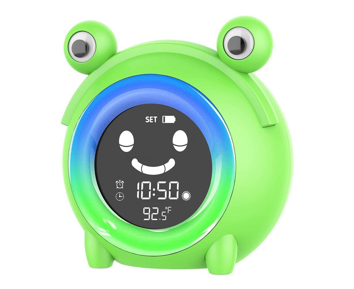 babies babies Sleeping Training LED Night Light Temperature Display Alarm Clock - Image 2