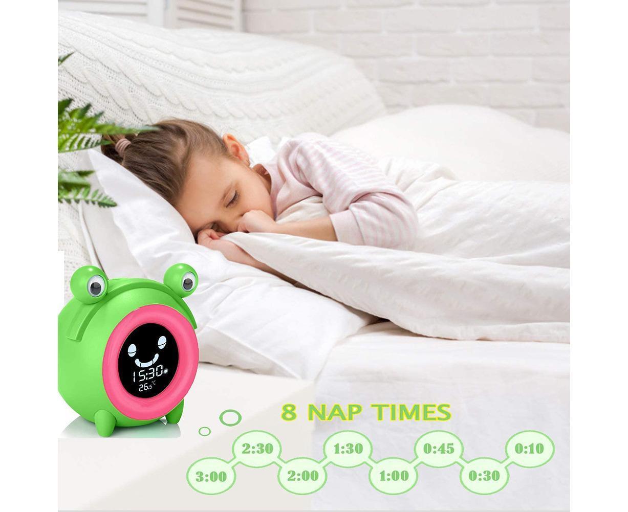 babies babies Sleeping Training LED Night Light Temperature Display Alarm Clock - Image 5