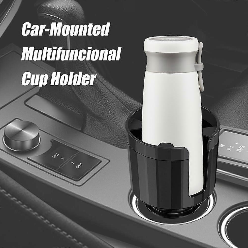 Adjustable Base Car Cup Holder Expander - Universal Auto Drink Organizer - Image 3