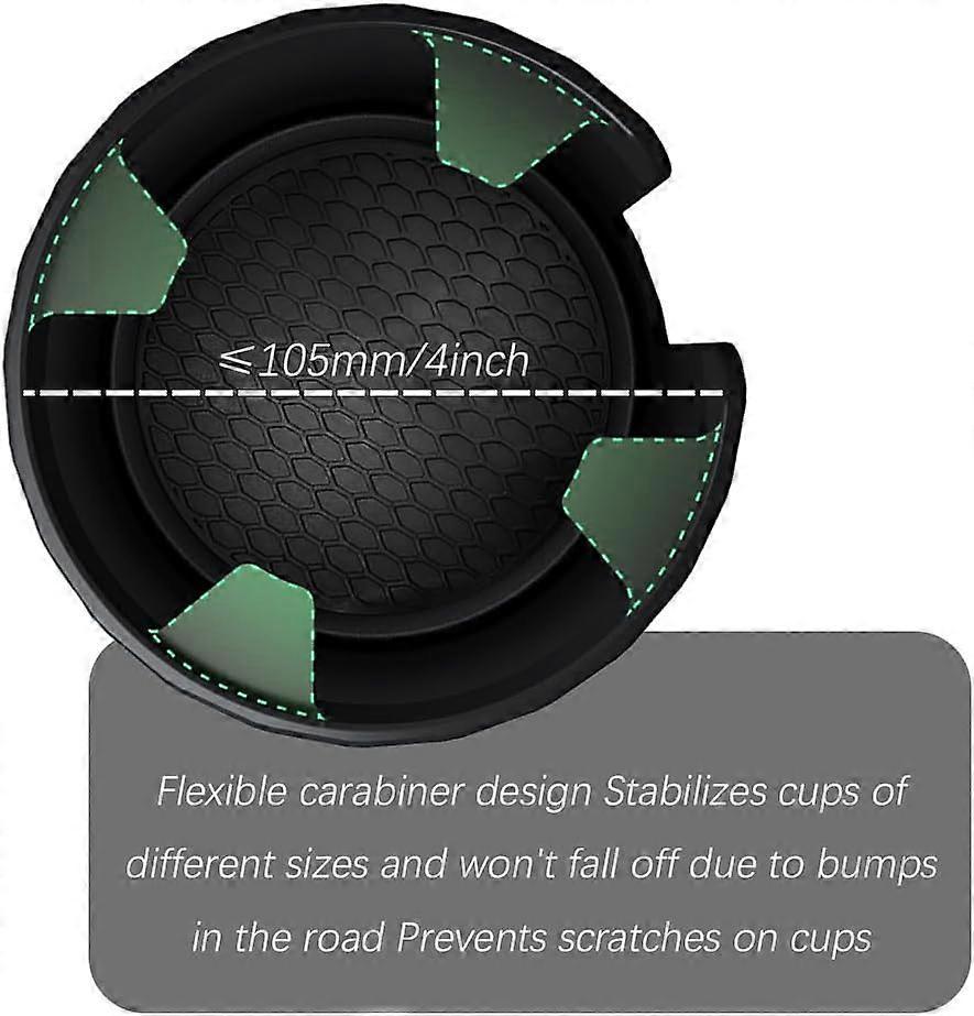 Adjustable Base Car Cup Holder Expander - Universal Auto Drink Organizer - Image 5