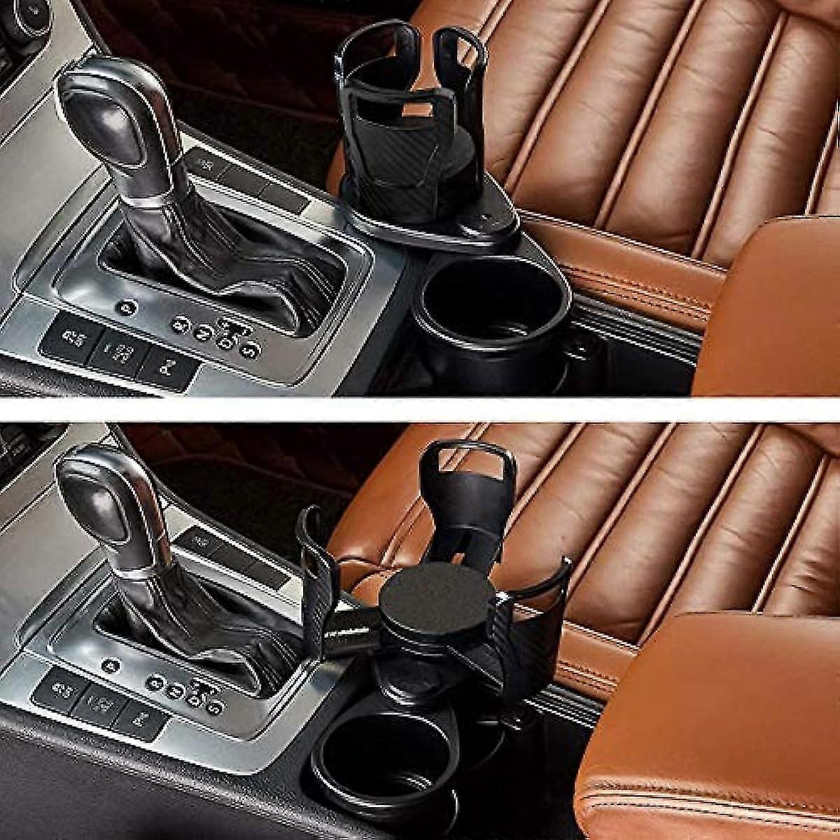 Dual Car Cup Holder - Expandable Adjustable Drink Holder for Car Use - Image 4