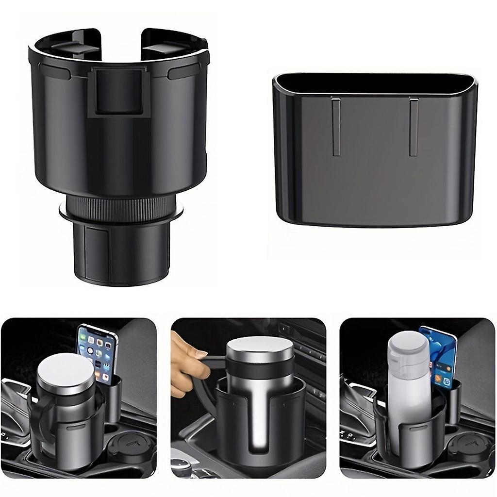 Car Cup Holder Adapter - Bottle and Beverage Organizer Auto Accessory - Image 2