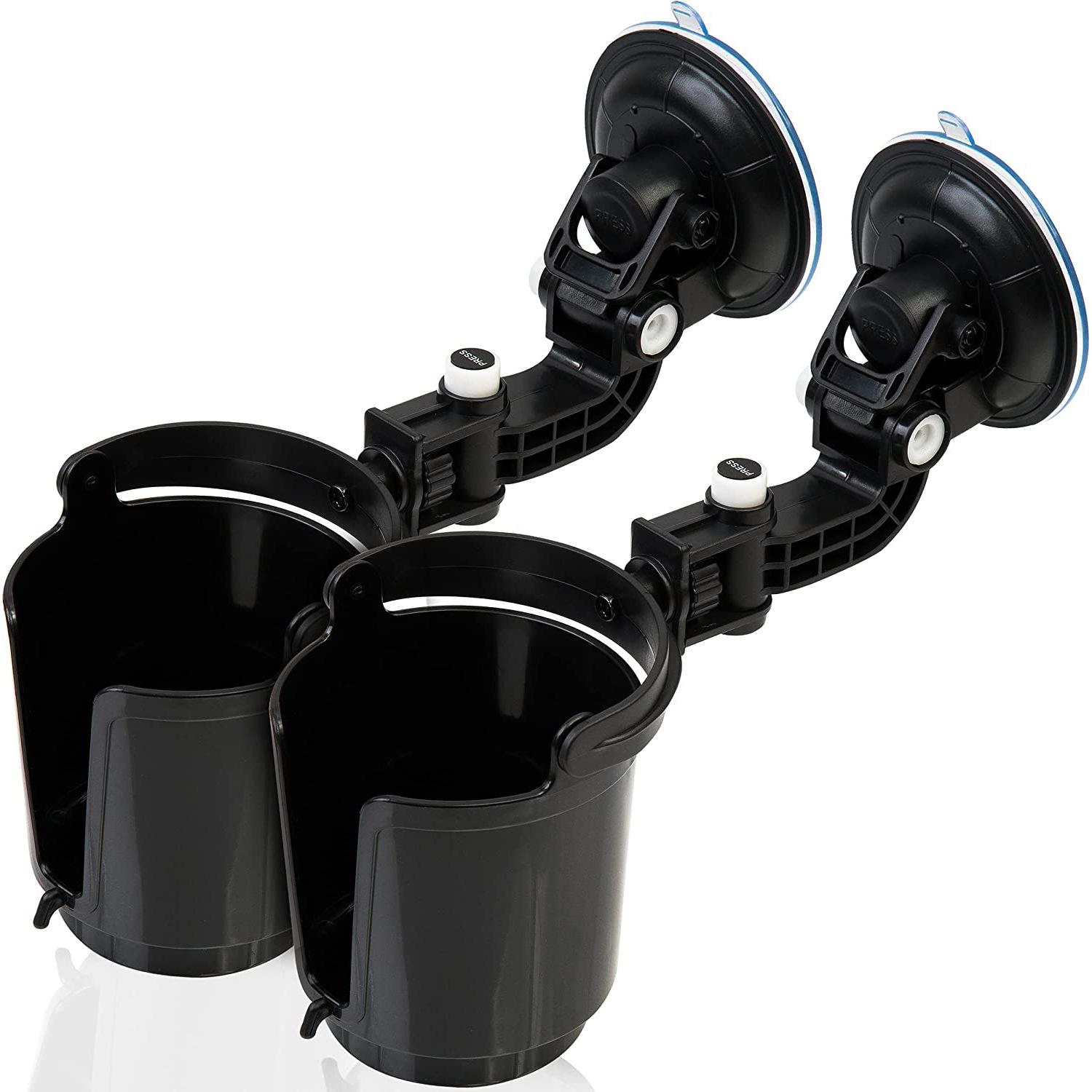 2pcs Car Shelf Cup Holders - Door & Seat Bottle Holder Organizer - Image 1