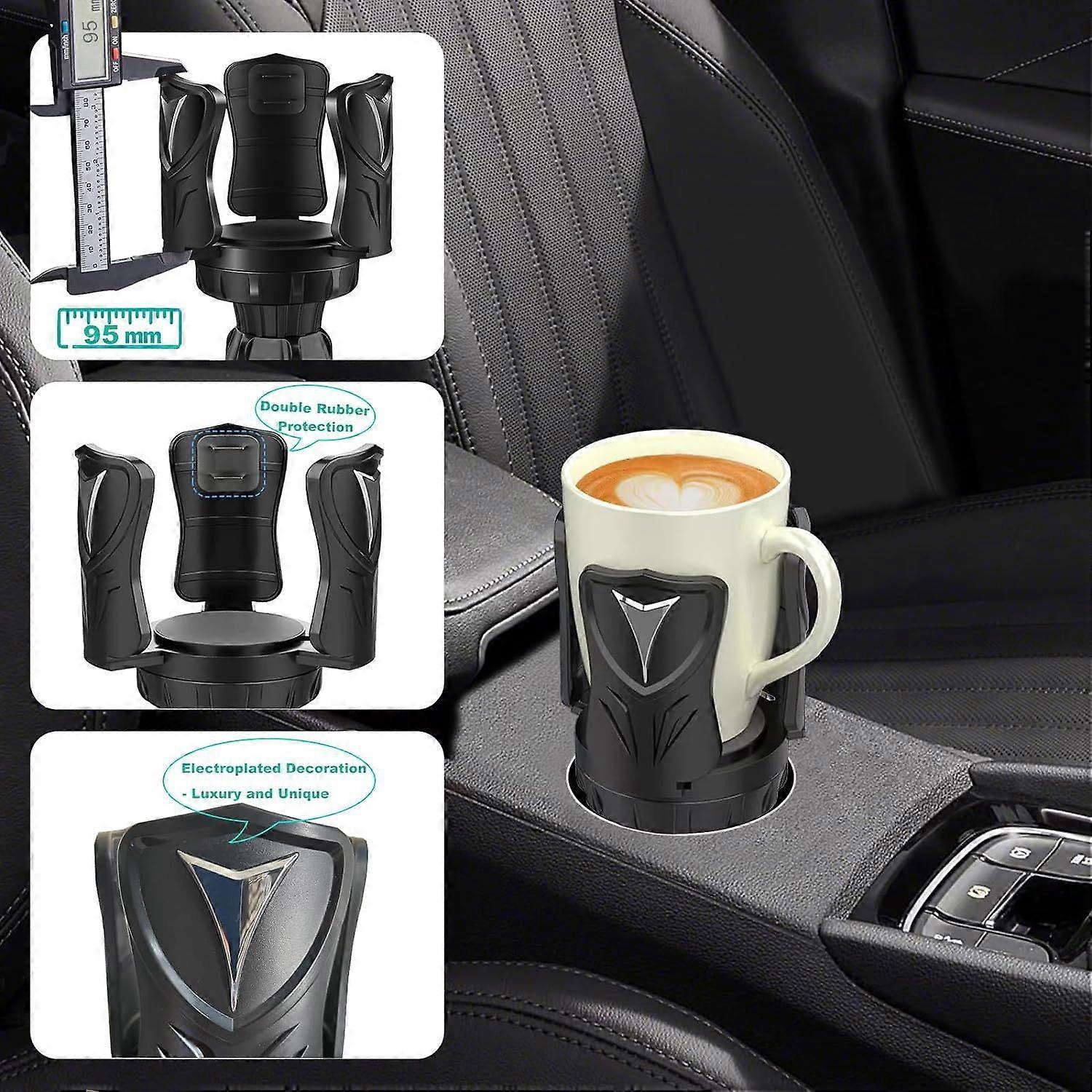 Expandable Car Cup Holder - Multifunctional Adjustable Drink Organizer - Image 4