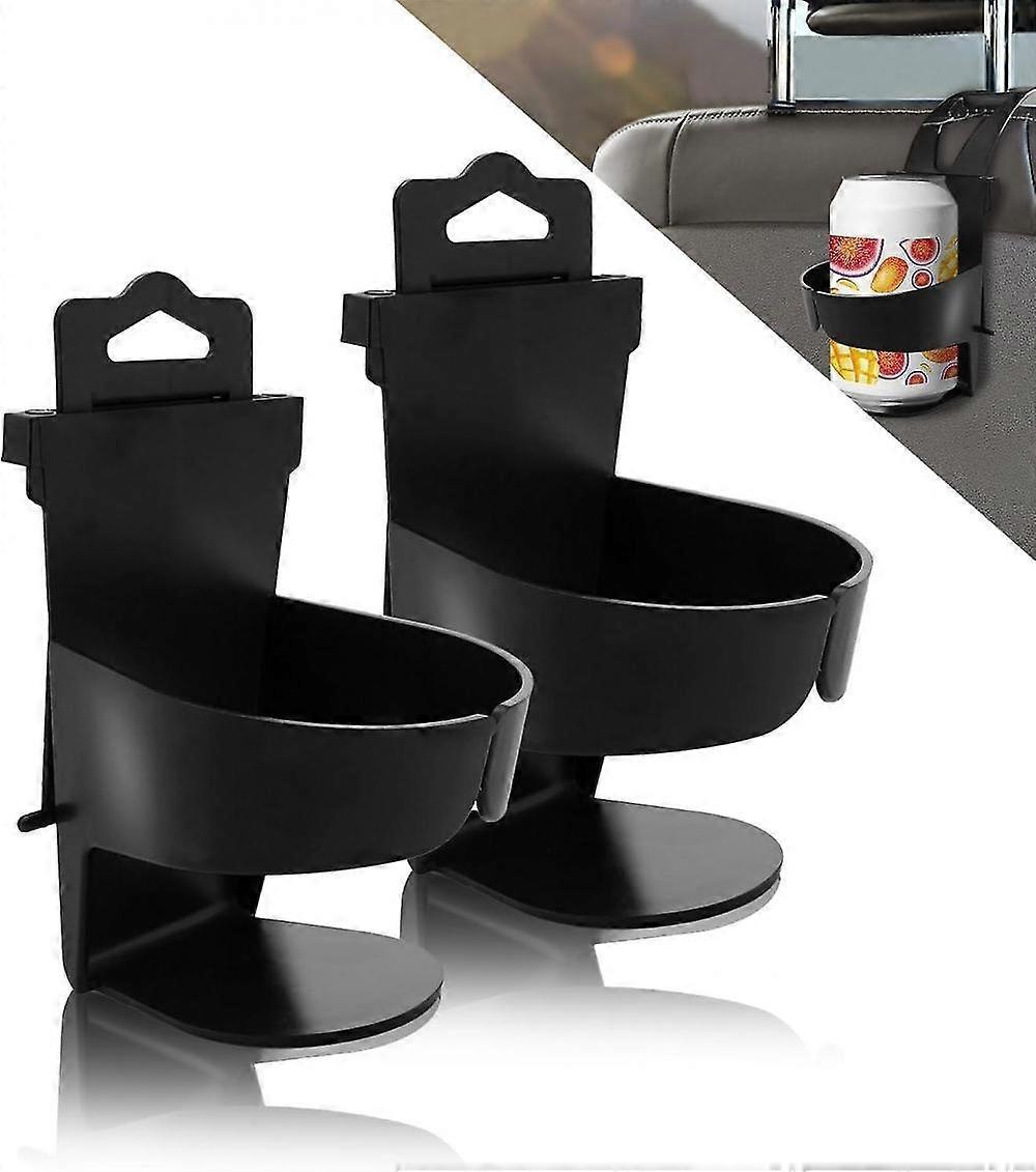 2pcs Car Cup Holders - Door & Window Mounted Drink Holder Set - Image 1