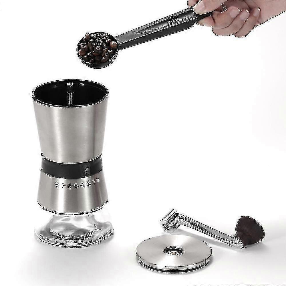 Manual Coffee Grinder - Stainless Steel Hand Mill for Coarse Coffee Grinding - Image 1