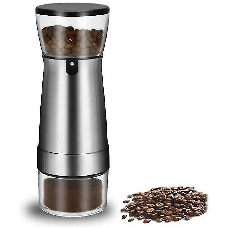 Electric Coffee Grinder - USB Rechargeable Portable Bean Mill for Home Use - Image 2