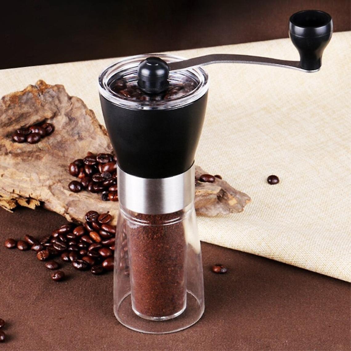 Manual Coffee Grinder - Ceramic Burr, Portable Stainless Steel Coffee Hand Grinder - Image 2