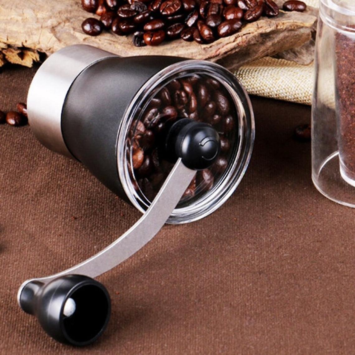 Manual Coffee Grinder - Ceramic Burr, Portable Stainless Steel Coffee Hand Grinder - Image 3