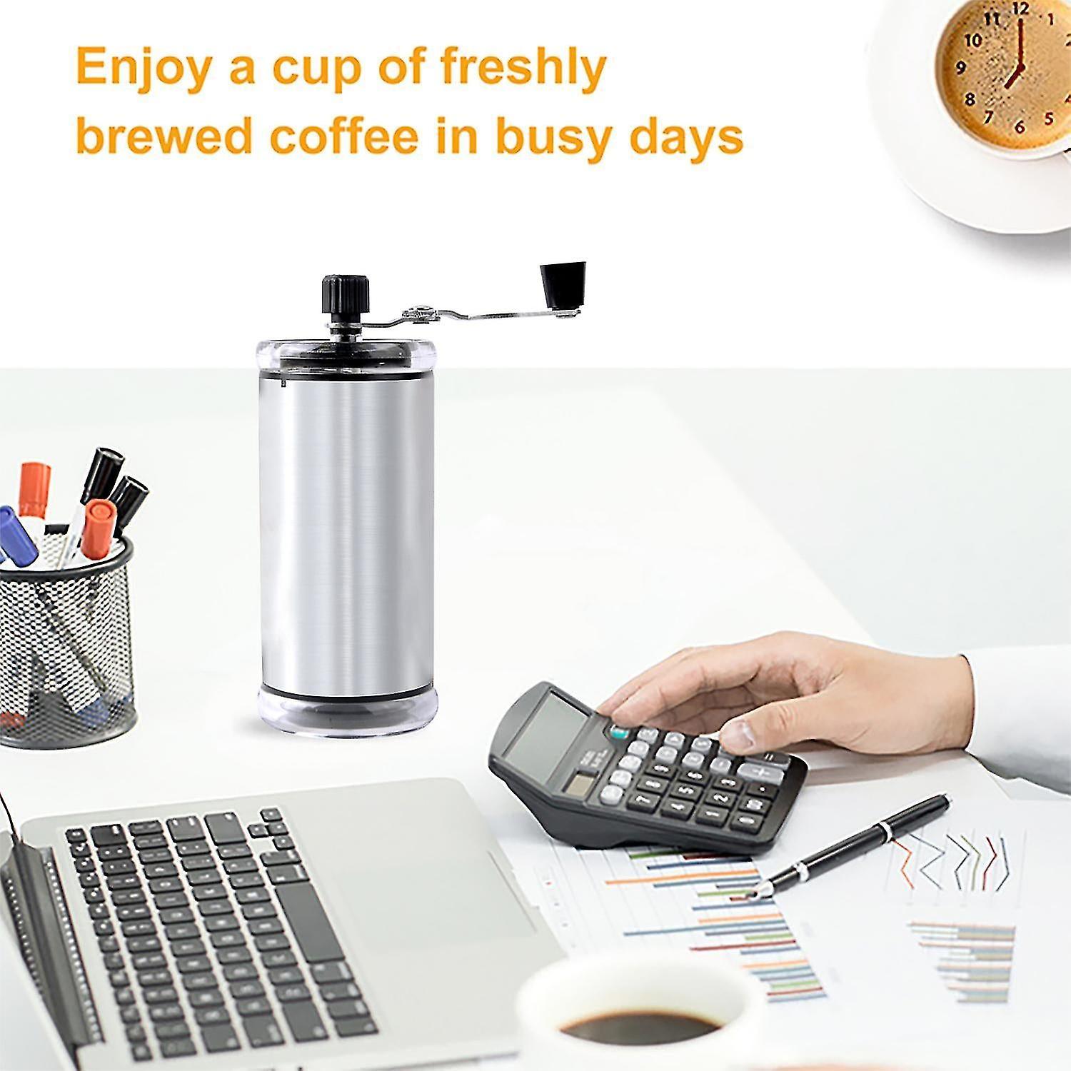 Manual Coffee Grinder - Hand Coffee Mill Bean Grinder for Drip & French Press - Image 4
