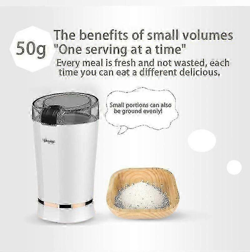 Electric Coffee Grinder - Multifunction Mill for Coffee Beans, Salt & Pepper - Image 5