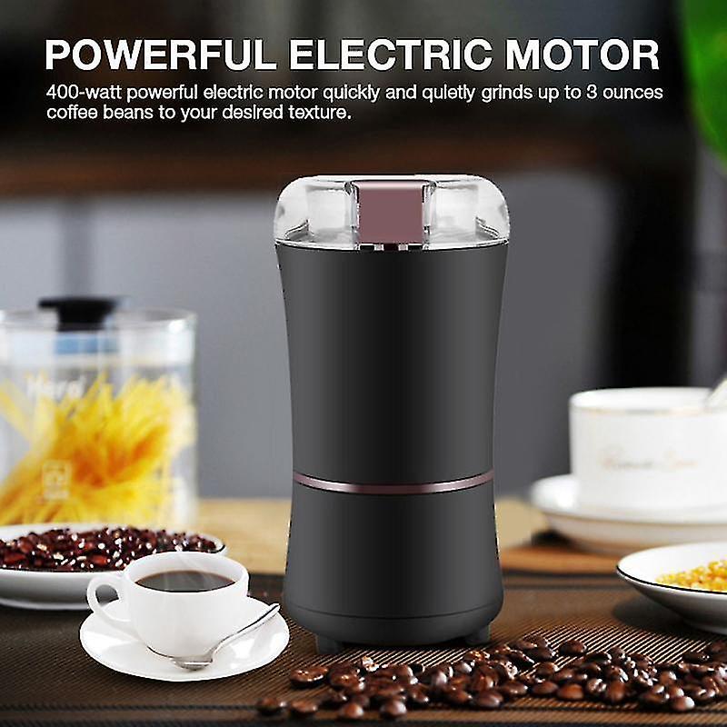 400W Electric Coffee Grinder - Stainless Steel Bean & Spice Mill - Image 2