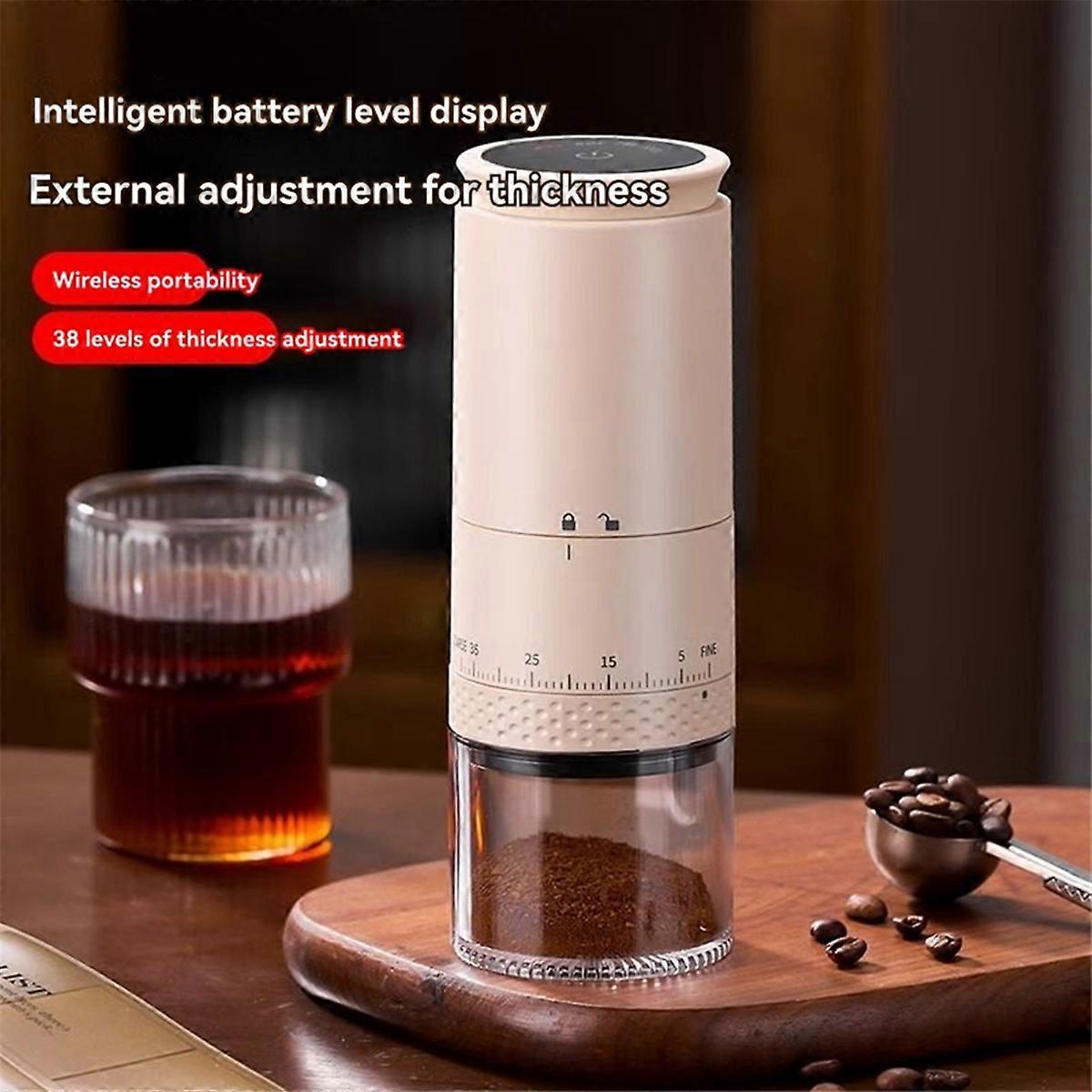 Electric Coffee Grinder - Automatic Coffee Mill for Beans and Spices - Image 4