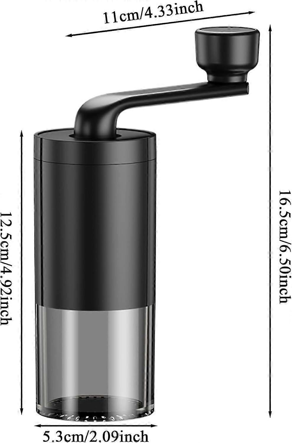 Manual Coffee Grinder - Adjustable Quiet Hand Grinder for Americano & Espresso - Image 5