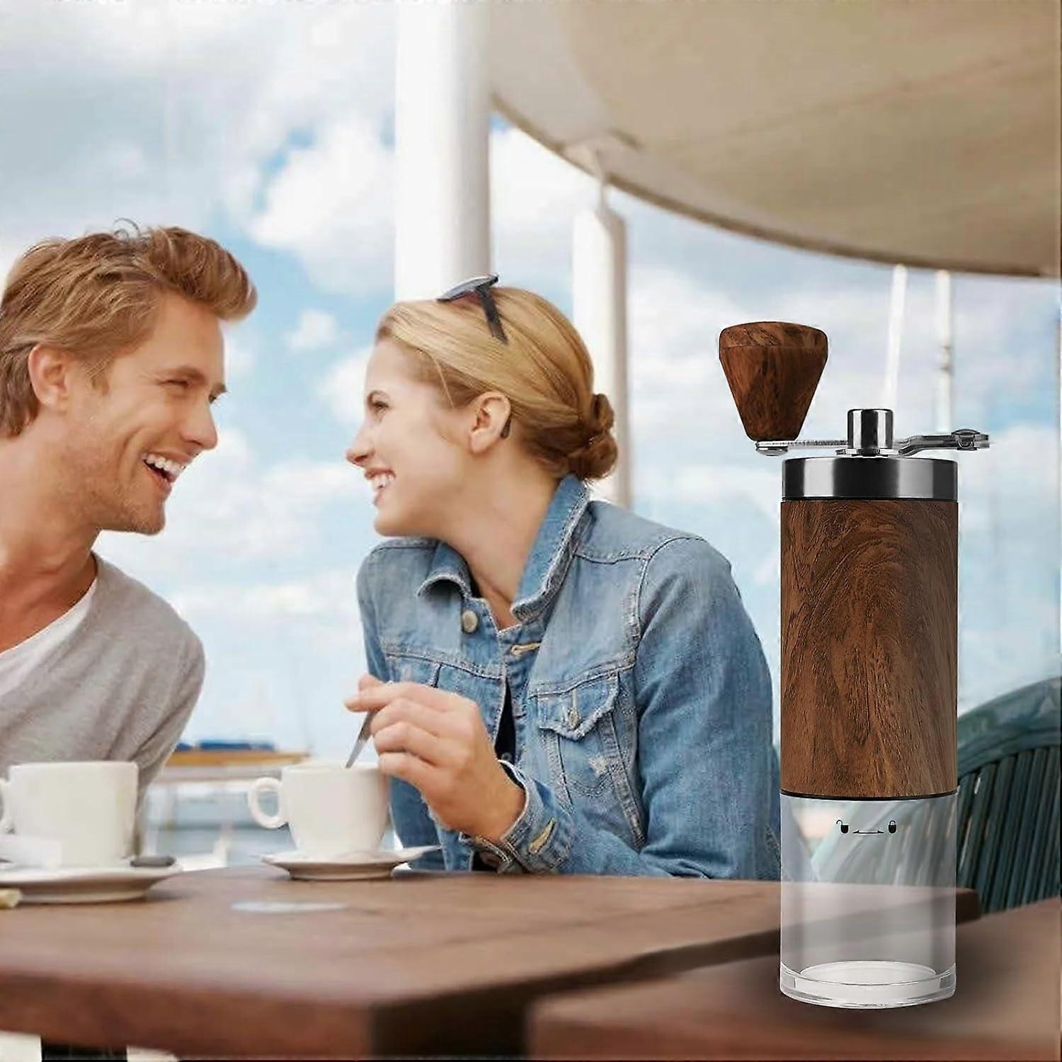 Manual Coffee Grinder - Ceramic Burr, Adjustable Grind Levels for Drip & Espresso - Image 5
