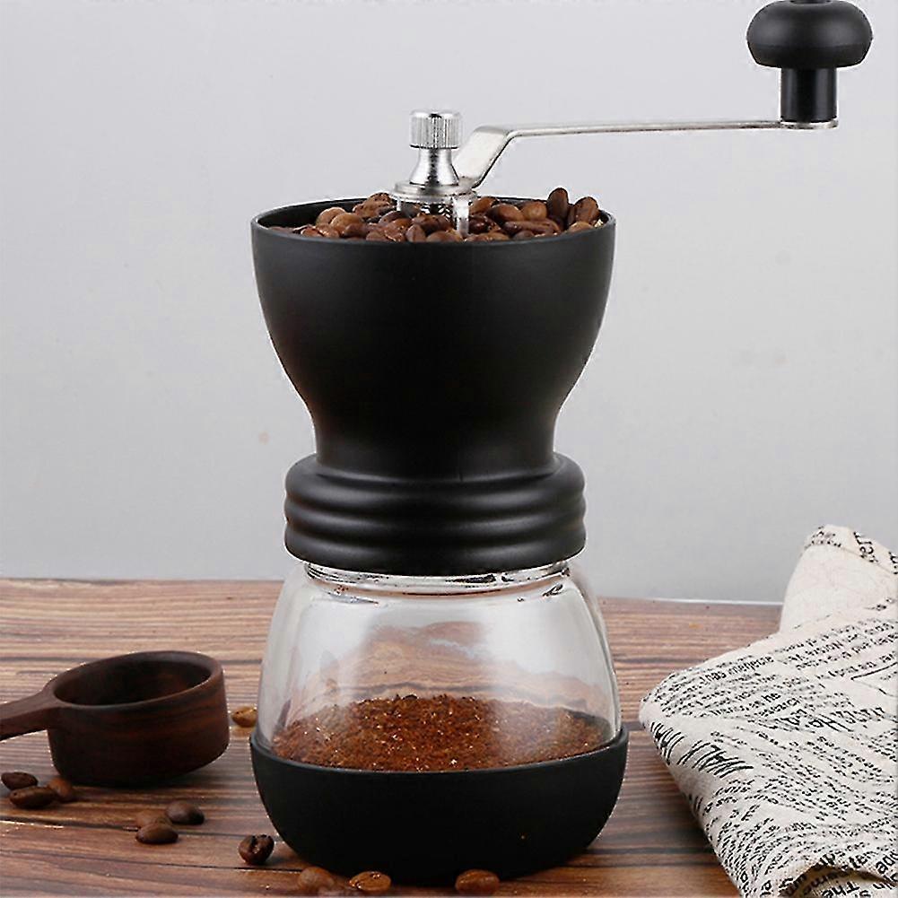 Ceramic Bean Coffee Grinder - Kitchen Manual Grinder with Compact Design - Image 2