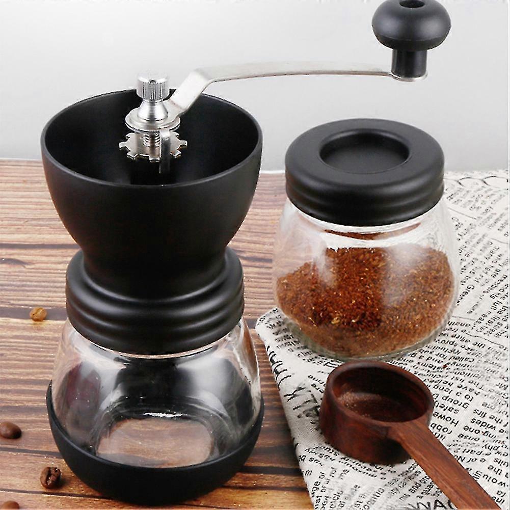 Ceramic Bean Coffee Grinder - Kitchen Manual Grinder with Compact Design - Image 3