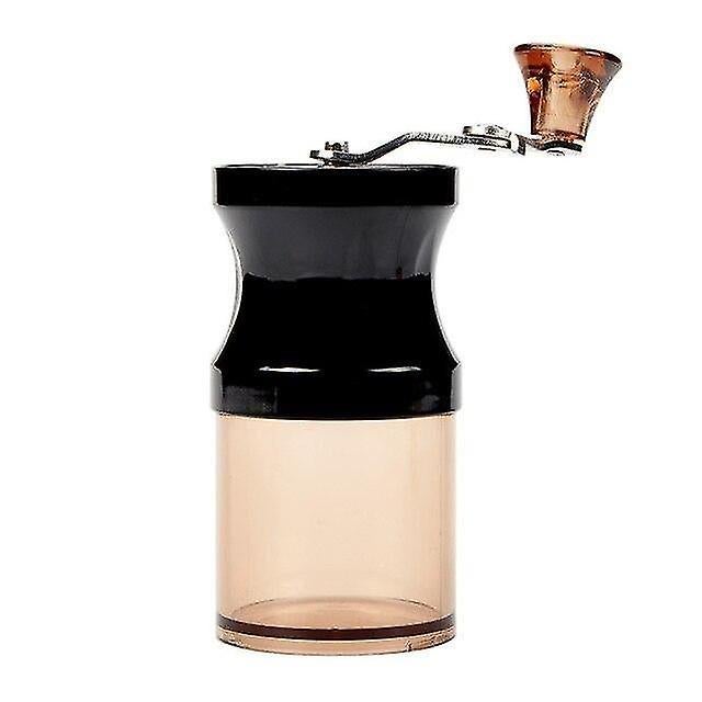 Mini Manual Coffee Grinder - Acrylic Hand Grinder with Adjustable Ceramic Burr - Image 1