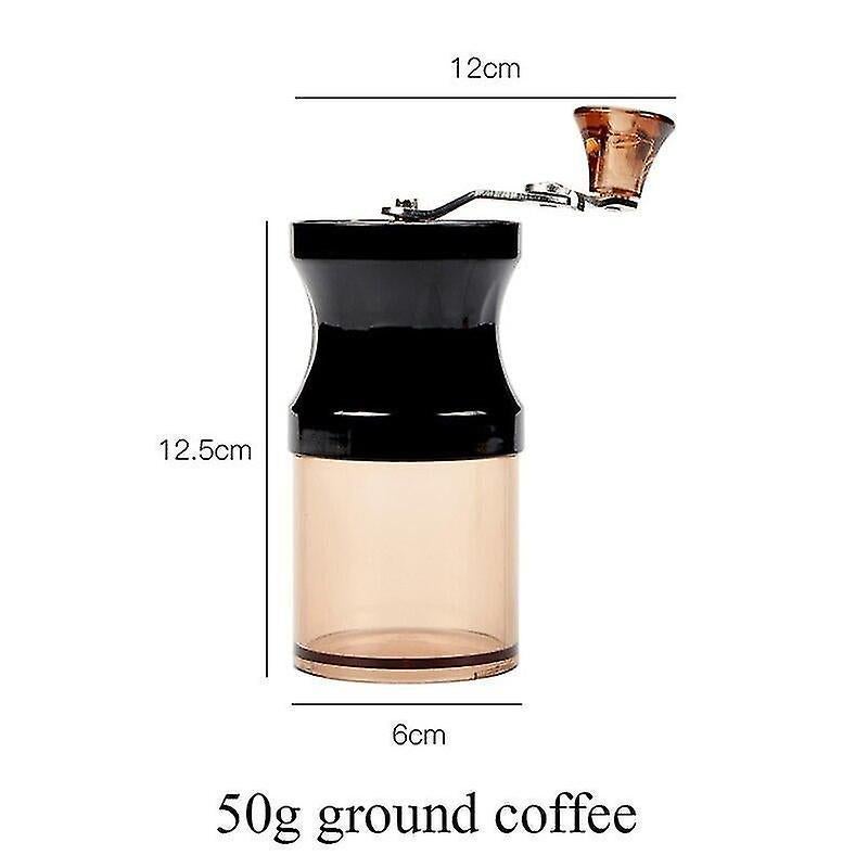 Mini Manual Coffee Grinder - Acrylic Hand Grinder with Adjustable Ceramic Burr - Image 5