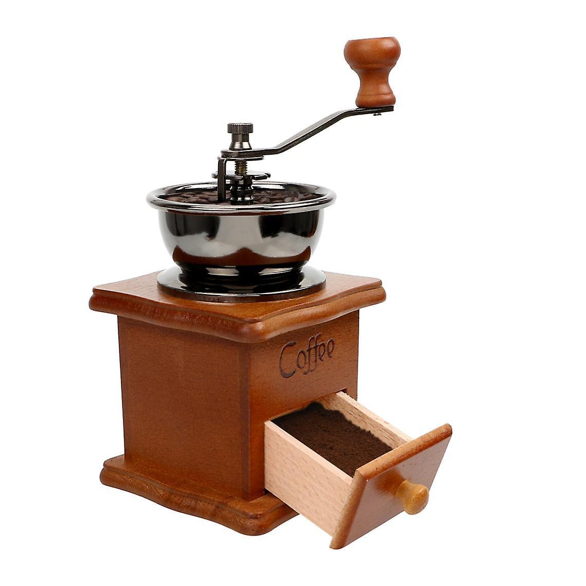 Wooden Hand Coffee Grinder - Manual Roller Mill with Ceramic Burrs - Image 4