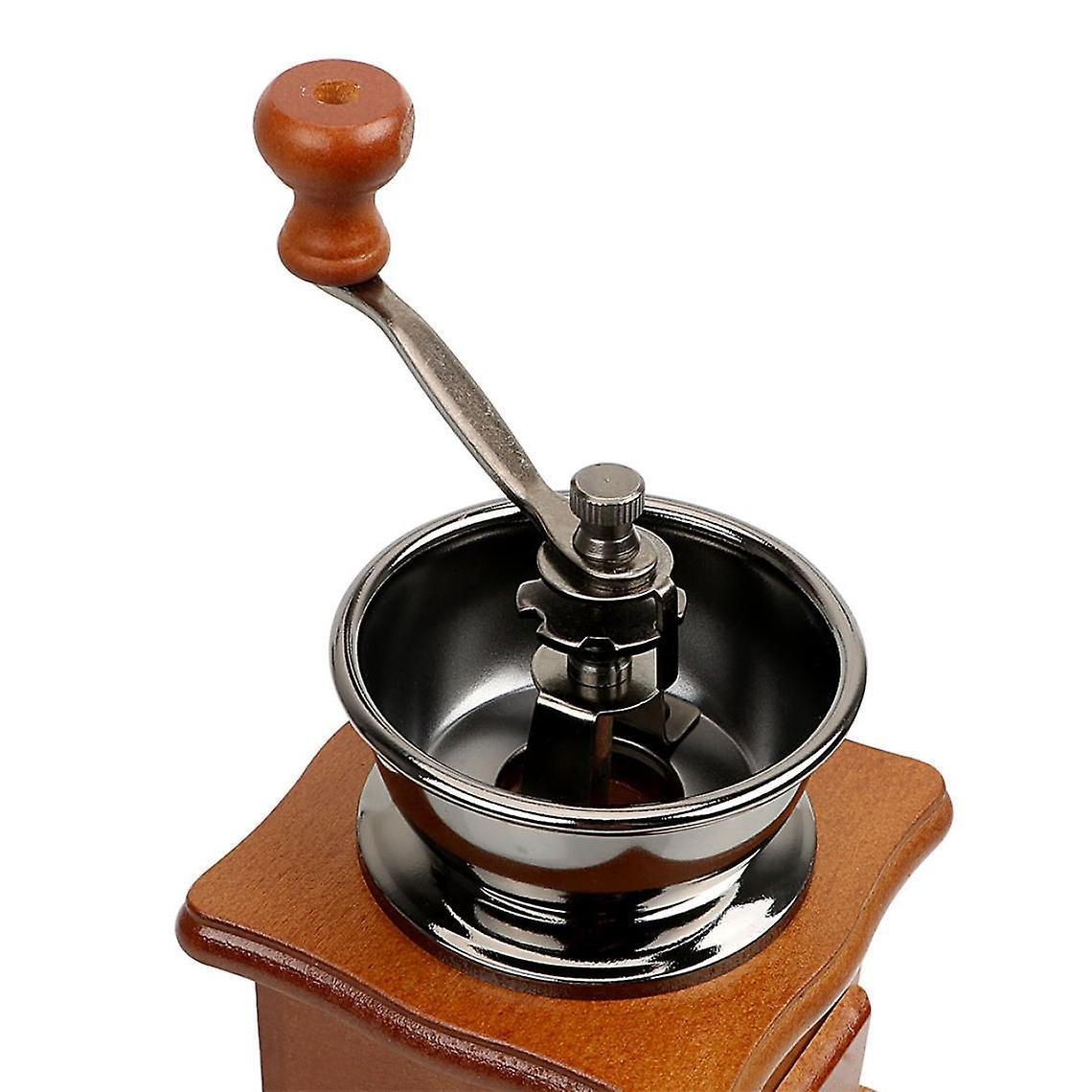 Wooden Hand Coffee Grinder - Manual Roller Mill with Ceramic Burrs - Image 5