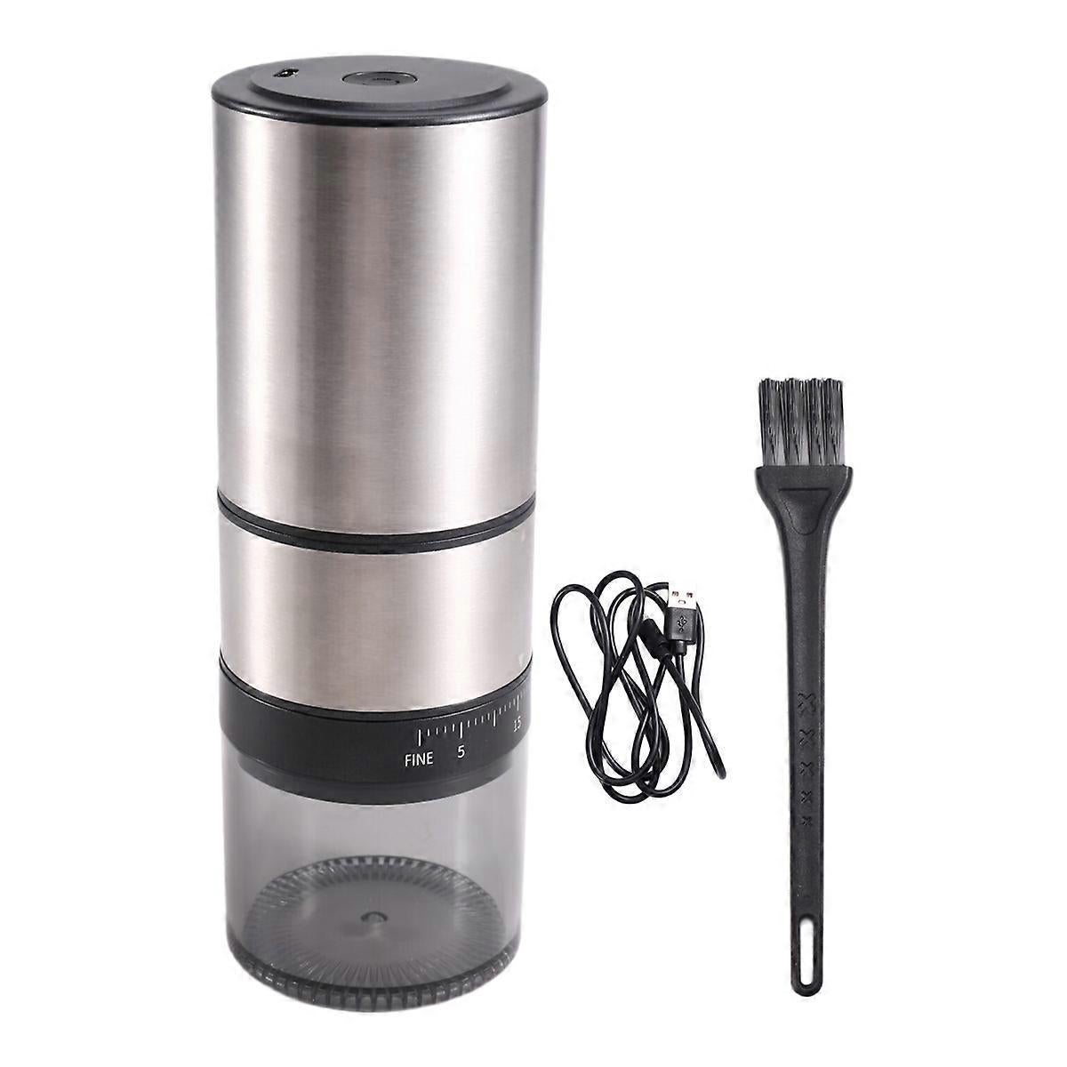 Electric Coffee Grinder - Rechargeable USB Bean Mill, Portable Automatic Grinder - Image 1