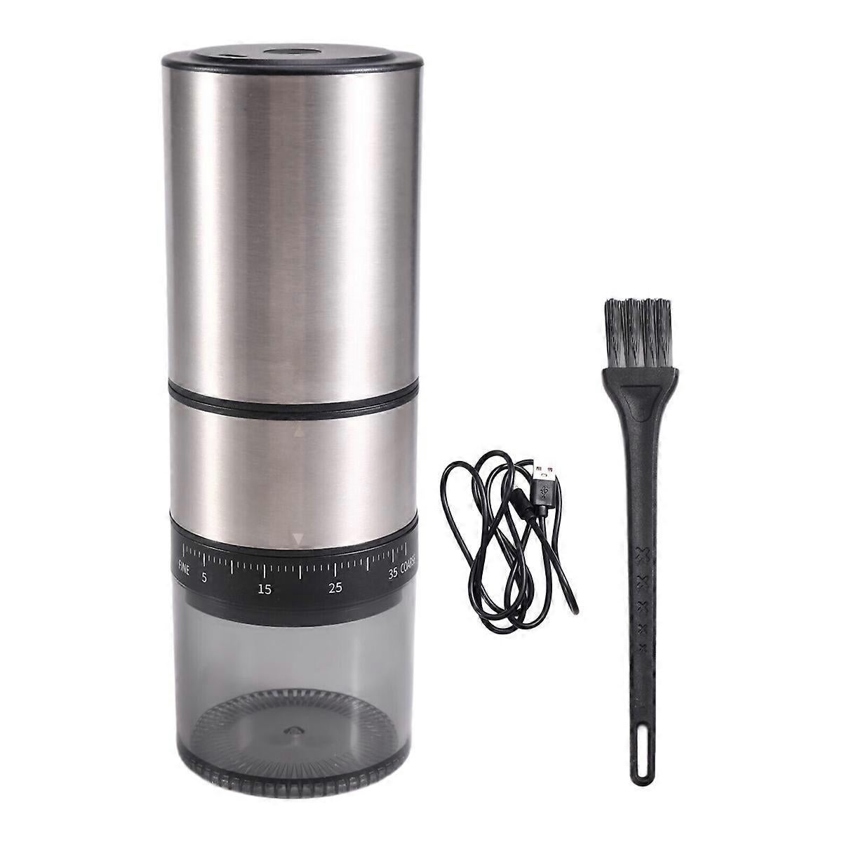 Electric Coffee Grinder - Rechargeable USB Bean Mill, Portable Automatic Grinder - Image 2