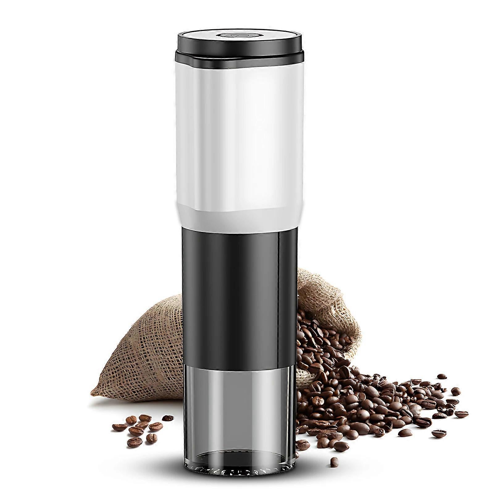 Electric Coffee Grinder - Rechargeable Coffee Mill, Compact Grinder for Office & Travel - Image 2