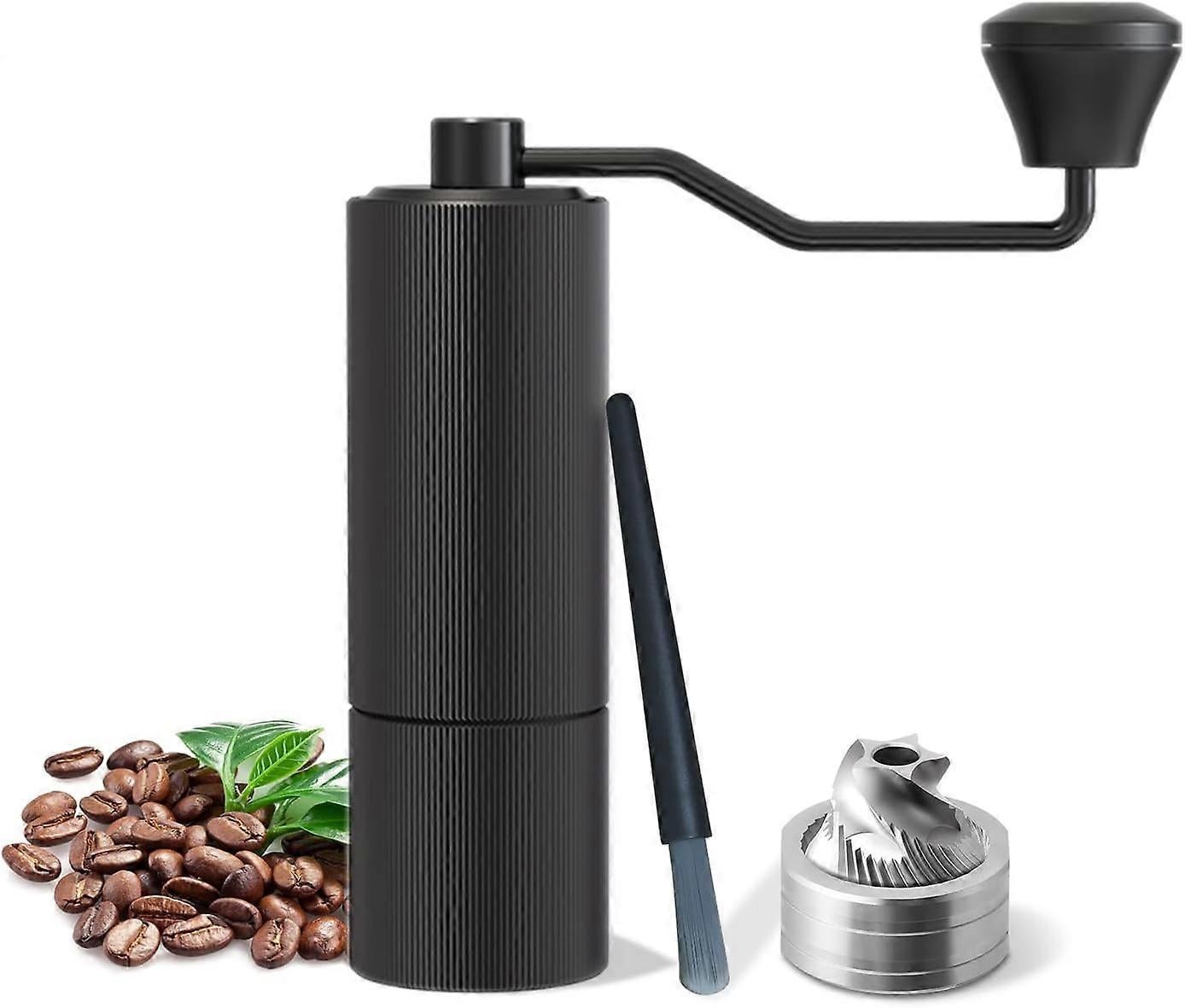 Manual Coffee Grinder - Adjustable Stainless Steel Hand Crank Coffee Mill, Portable - Image 1