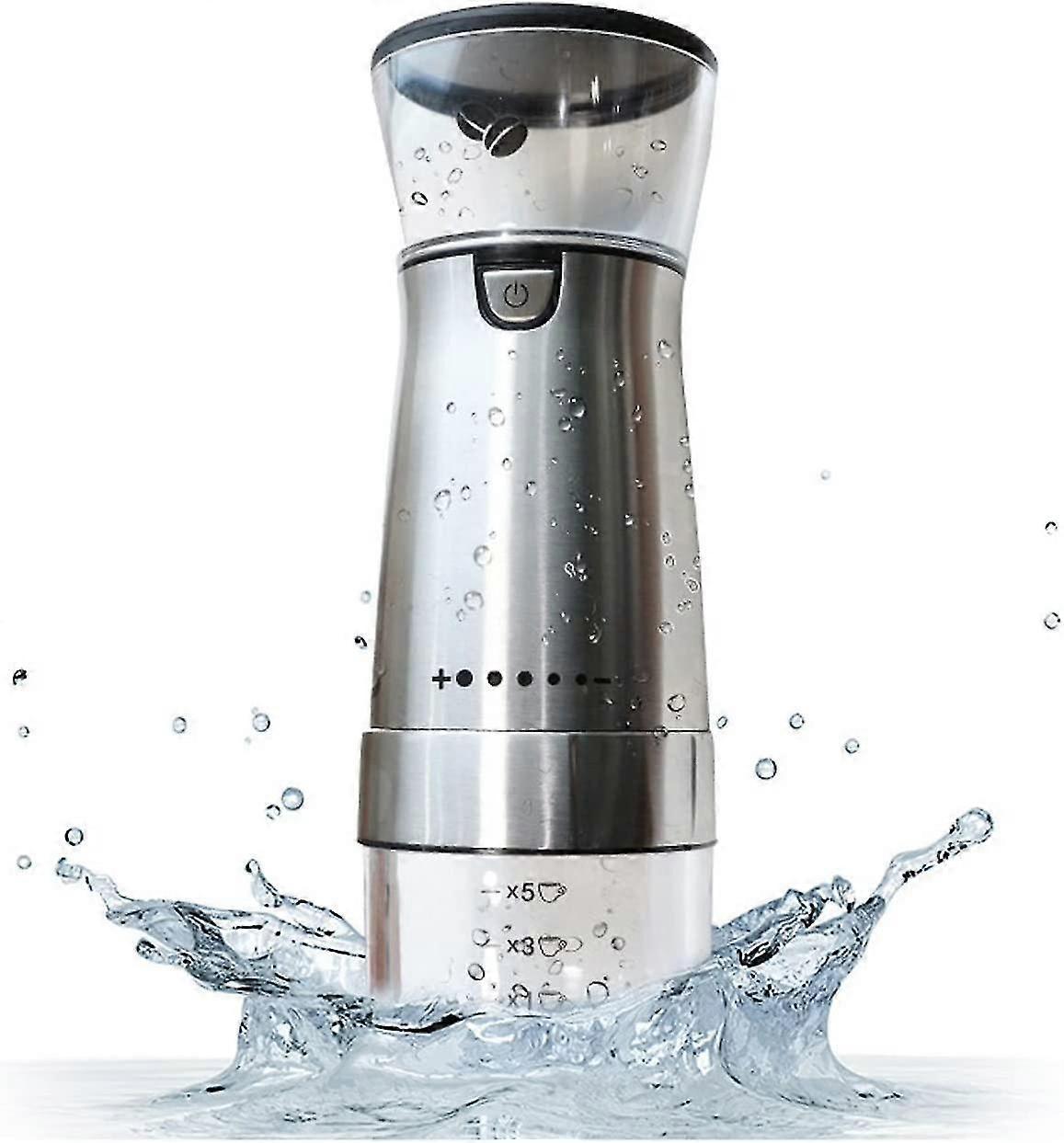 Electric Coffee Grinder - Portable Automatic Bean Grinder for Coffee & Spices - Image 1