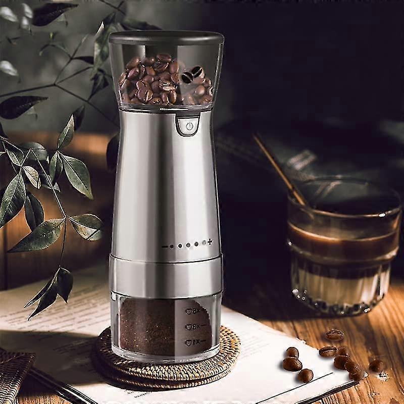Electric Coffee Grinder - Portable Automatic Bean Grinder for Coffee & Spices - Image 4