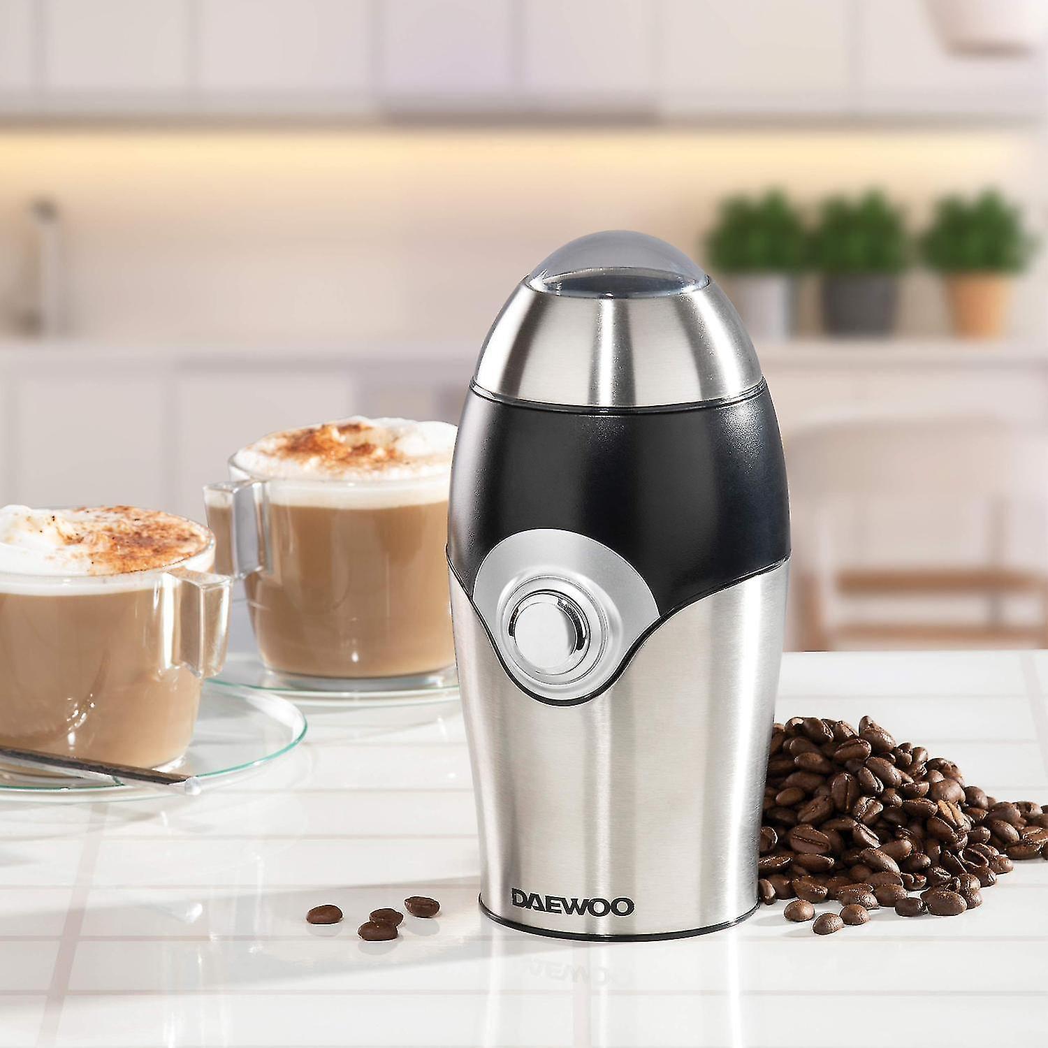 Mini Electric Coffee Grinder - Stainless Steel Grinder for Salt, Pepper, and Spices - Image 2