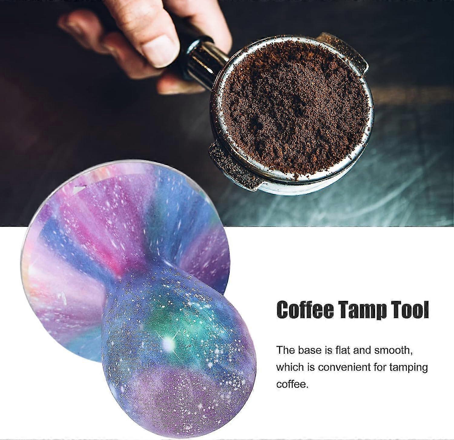 58mm Coffee Tamper - Star Type Coffee Masher with Grinder Handle for Espresso Use - Image 3
