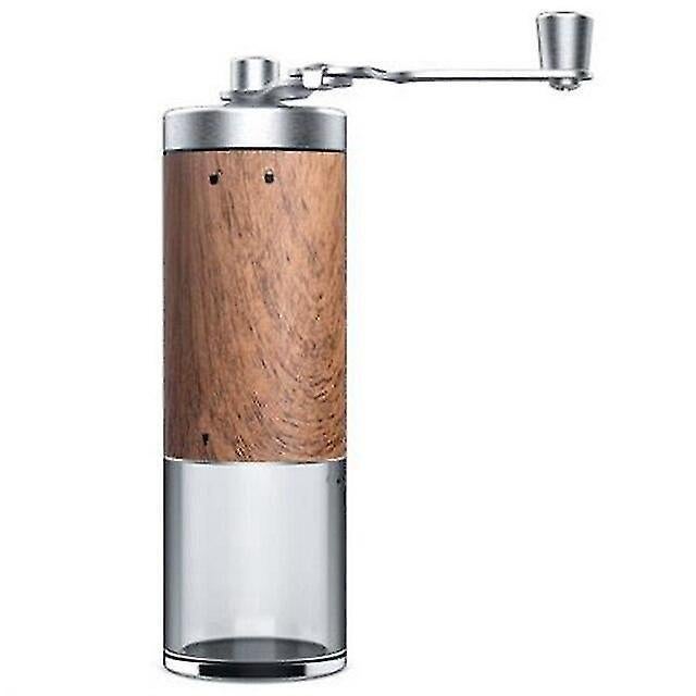 Manual Coffee Grinder - Burr Hand Mill, Portable Grinder for Travel and Camping - Image 1