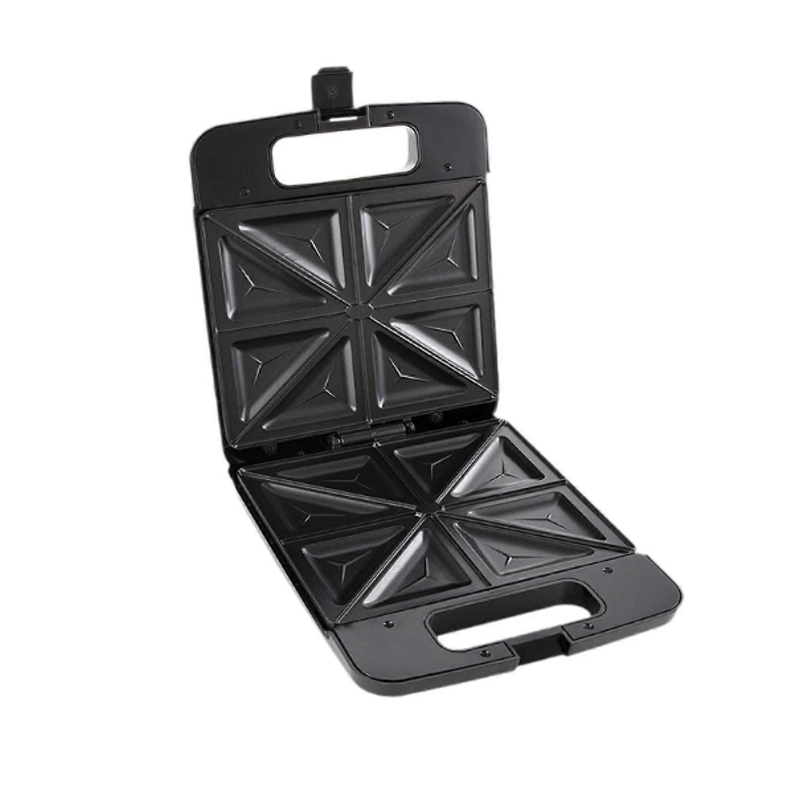 Triangle Waffle Maker with Handle - Portable Nonstick Waffle Iron for Home & Restaurant - Image 1